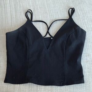 Elegant Black Women's Top